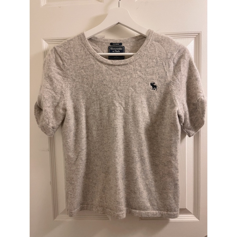 Abercrombie Cashmere Shirt in Light Grey
